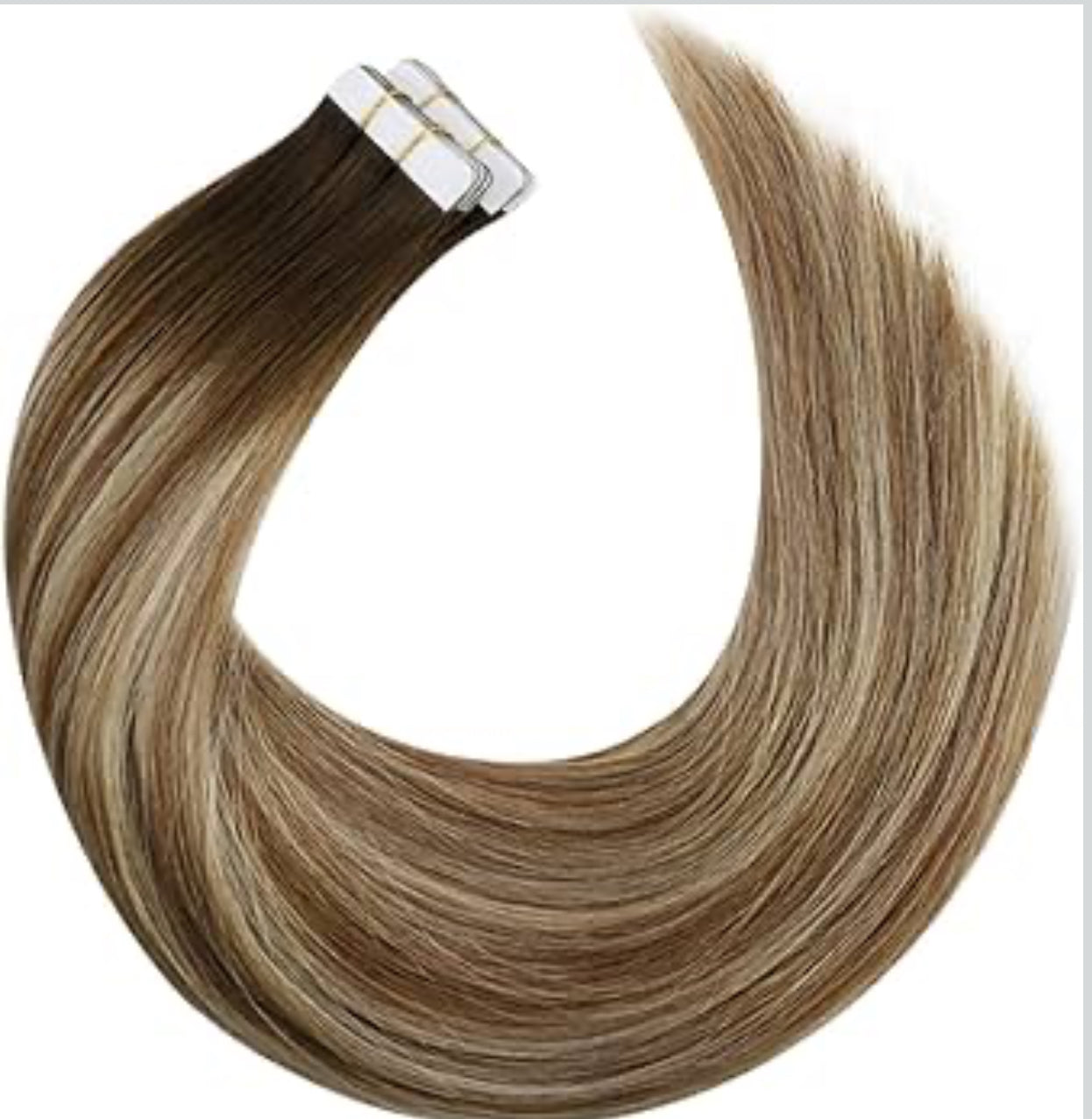 24'Tape Hair Extensions Human Hair