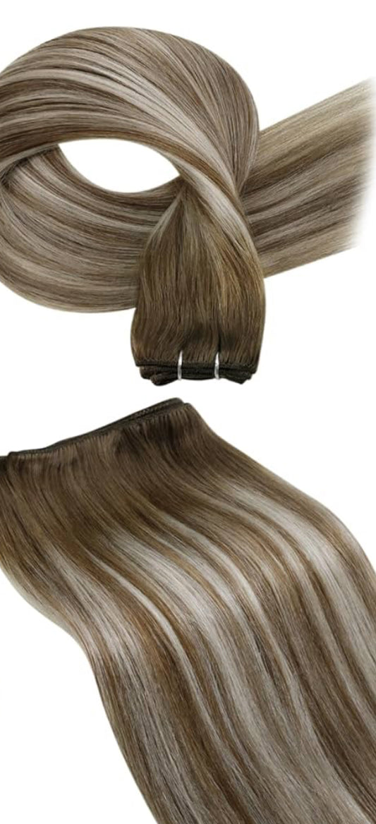 100g Weft Hair Extensions 100% Human Hair
