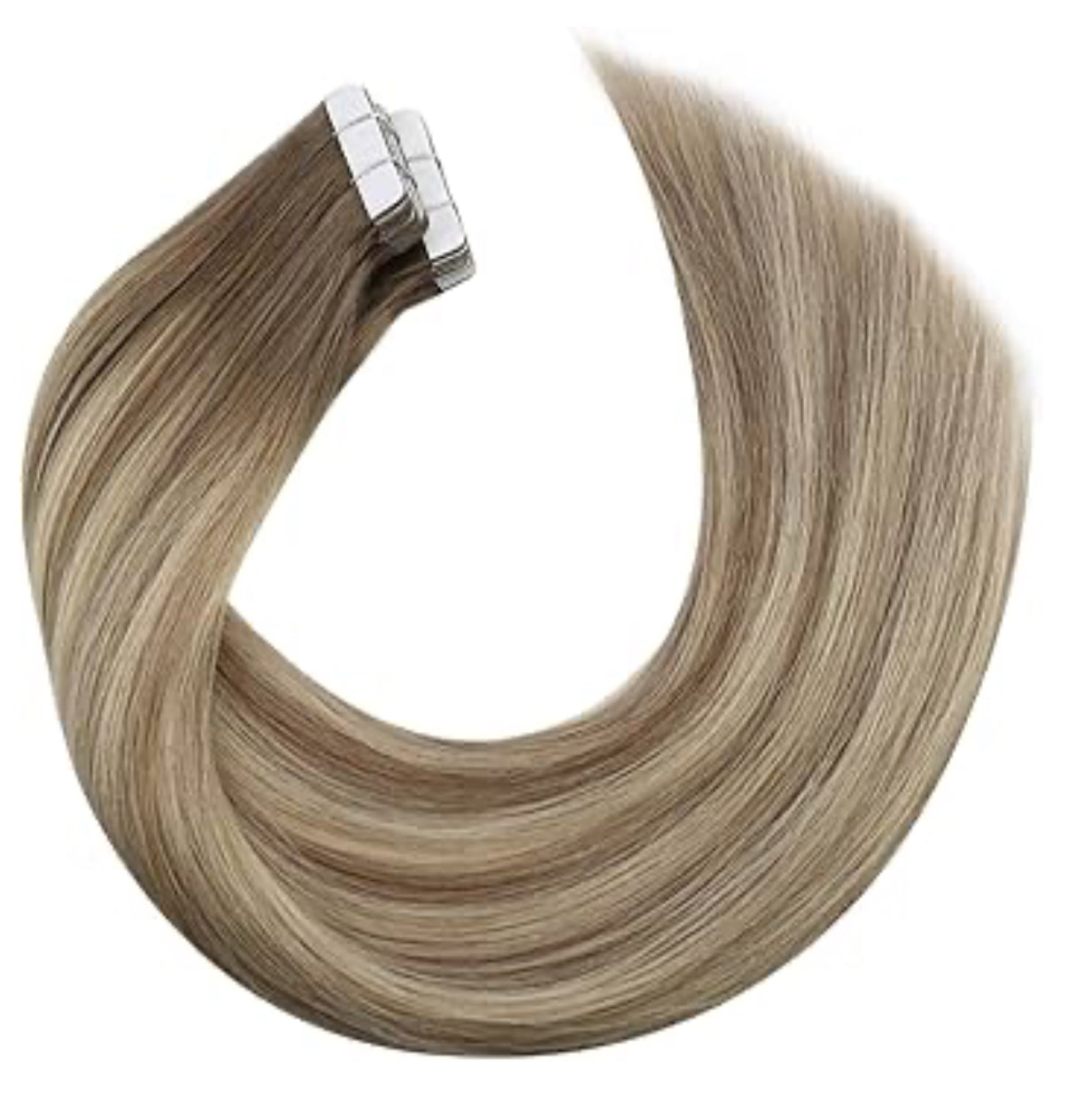 24'Tape Hair Extensions Human Hair