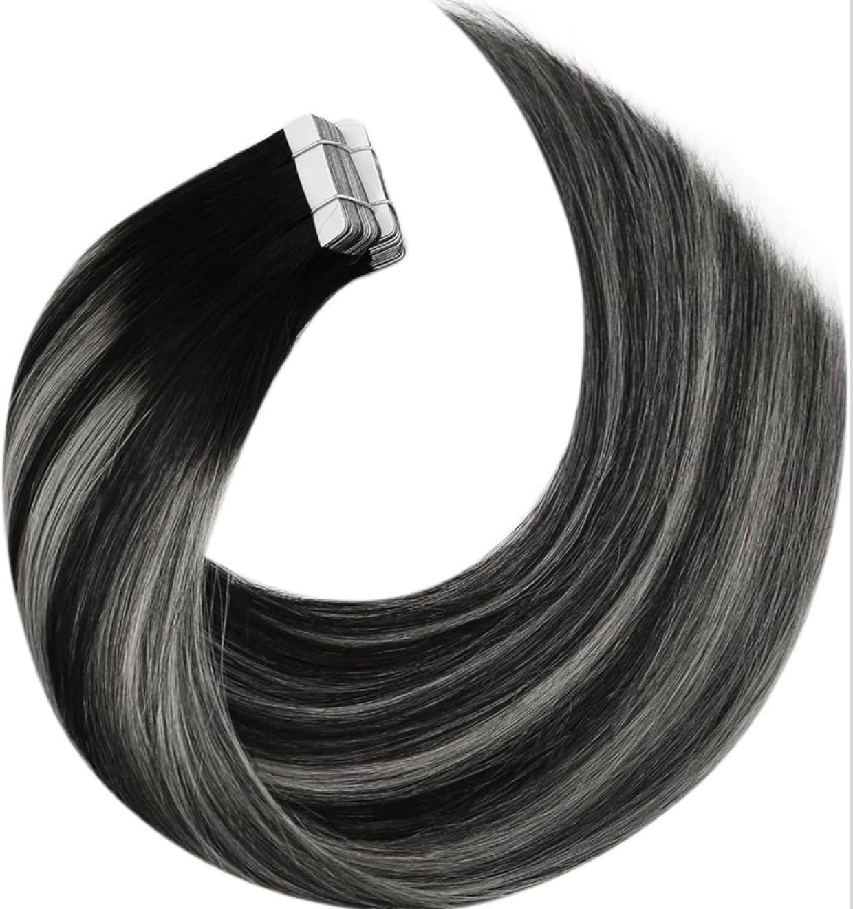 24'Tape Hair Extensions Human Hair