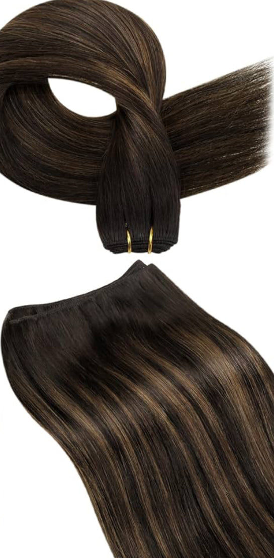 100g Weft Hair Extensions 100% Human Hair