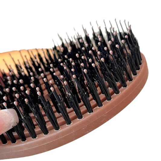 Boar Bristle Detangling Hair Brush